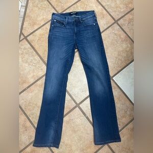 Express Women's Dark Blue Straight Leg Pants